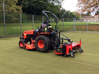 Sweepers for Compact Tractors - Artificial Grass